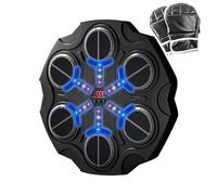 Machine de boxe musicale, machine de boxe murale,Machine intelligente d'entraînement de musicale - Poinçonneuse interactive, comptage intelligent, équipement d'entraînement d'intérieur pour la ma