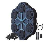Machine de boxe musicale - Machine de boxe musicale intelligente, poinçonneuse avec gants de boîte à musique |. Machine de boxe murale pour machine de boxe de gym avec musique de bo