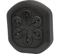Machine de boxe musicale, montage mural, connexion Bluetooth, workout pour tout le corps, noir
