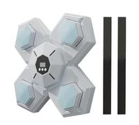 Machine de boxe musicale pour adultes | Entraîneur mural de musique de boxe - Éclairage LED sans fil pour entraînement à domicile, fitness, sparring, salle de sport à domicile