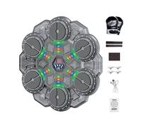 Machine de boxe musicale pour adultes - Jouets interactifs sans fil avec lumière - Machine de boîte électronique murale pour garçons | pour salle de gym à la maison bureau d'entraînement de remise en