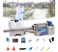 Machine de brumisation thermique portable 15L, machine brumisation désinfection, pulvérisateur nébuliseur, pulvérisateur électrique, atomiseur d'aérosol pour pulvérisateur intérieur et extérieur 100