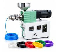 Machine de Bureau pour l'Extrusion du Plastique, Fabricant de Filament 3D | Vis unique de 15 mm, débit réglable, hauteur d'axe d'extrusion de 300 mm, compatible avec les matériaux PLA, ABS, PETG, TPU