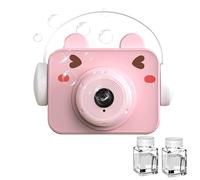 Machine De Caméra À Bulles - Bulle Automatique, Jouet De Conception De Caméra Mignon | Lumière LED Et Effet Musical Avec Solution De Charge De 60 Ml Pour Le Jeu En Plein Air Pour