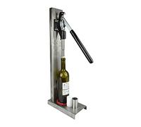 Machine de capsulage de bouteille de vin rouge - Outil de bouchon en liège | Outil de capsulage manuel pour bouteille de vin - Bouchon de vin en acier inoxydable durable pour brasseurs amateurs et usage