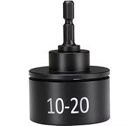 Machine de capsulage de bouteilles électrique portative - Capsuleuse d'embrayage réglable for bouchons de 10 à 100 mm, 30 à 90 bouteilles/min, 1 pièce(10-20mm spiral cap)