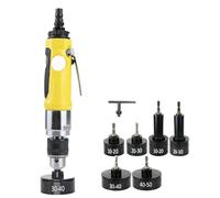 Machine de capsulage pneumatique, capsuleuse à vis portable avec 6 têtes de capsulage, vitesse maximale 2500 tr/min, scellant portable pour bouteilles en plastique