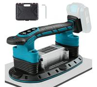 Machine de carrelage, Vibrante de carrelage sans fil 2 en 1 Ventouse, Compatible avec Makita 18V Akku, 6 Vitesses Réglable, Tile Vibrator de Carreleur 250kg Capacité d'Adsorption, Machine à Carrelage