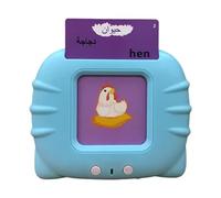 Machine de Cartes Flash parlantes Apprentissage éducatif avec 224 Mots Vue Sensoriel pour Les Tout-Petits Outil d préscolaire Portable la Pratique réflexion et mémoire Anniversaire