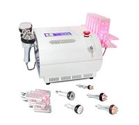 Machine de cavitation professionnelle 6 en 1 RF amincissante, équipement de beauté avec thérapie sous vide, machine de beauté faciale avec écran tactile LCD