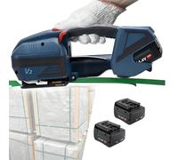 Machine de cerclage à main électrique, outil de cerclage portable avec affichage numérique, tendeur de sangle en plastique en acier pour PP/PET, emballage en carton, puissance 3200N