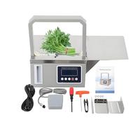 Machine de cerclage automatique portable pour regrouper les légumes et l'impression - Cellule photo intelligente pour un emballage efficace
