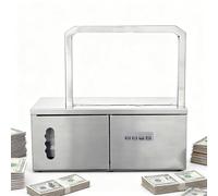 Machine de cerclage automatique pour légumes frais, dessus de table | Machine automatique de cerclage de ruban OPP pour un cerclage efficace des produits frais dans les supermarchés et les