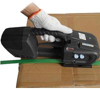 Machine de cerclage électrique portative - Outil Automatique Portable pour feuillards PP et Pet - Idéale pour l'emballage de palettes Plastiques avec Tension réglable pour l'expédi