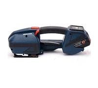 Machine De Cerclage Outil De Cerclage De Soudage Machine De Cerclage Automatique Portable À Main Pour PP/PET Alimenté Par 1/2 Po-5/8 Po De Largeur De Sangle(Baler (1 Battery))