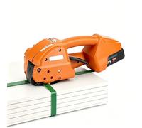 Machine de cerclage portable - Outil de cerclage One-Touch pour sangle PET/PP, entièrement automatique pour bois, métal, rouleaux de papier, emballage de caisse, kit de cerclage efficace