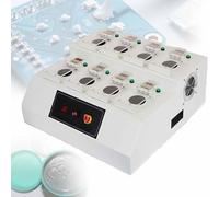 Machine de chauffage de colle rouge SMT, mélangeur de pâte à braser entièrement automatique, mélangeur dégazeur sous vide, mélangeur centrifuge for pâte d'argent(8holes)