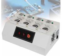 Machine de chauffage de colle rouge SMT, mélangeur de pâte à braser entièrement automatique, mélangeur dégazeur sous vide, mélangeur centrifuge for pâte d'argent(4holes)