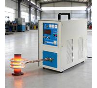 Machine de chauffage par induction à haute fréquence pour la fusion des métaux, le soudage, la trempe, le recuit et le brasage avec contrôle intelligent de la température en 3 étapes