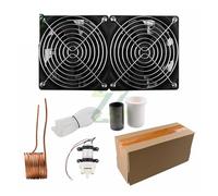 Machine de chauffage par Induction carte PCB réchauffeur d'induction 2500W ZVS DC12-48V avec le Kit d'alimentation d'énergie double ventilateur bobine Chauffage Rapide