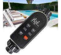 Machine De Chlore Au Sel De Piscine, Chlorateur, GéNéRateur De Chlore Au Sel, Nettoyage Automatique, pour Piscine à DéBordement Spas. LC250A