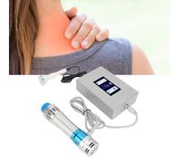 Machine de choc à ondes de choc en profondeur 2 en 1 avec 7 têtes et poignée bleue