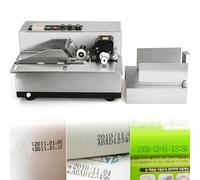 Machine de codage de date d'expiration - Imprimante semi-automatique à roue à encre solide pour l'impression de codes par lots - Solution de marquage de date fiable pour la fabrication et la gestion