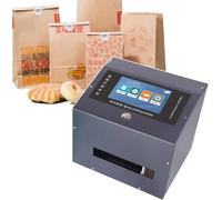 Machine de codage jet d'encre avec support de positionnement réglable, imprimante par lots prenant en charge 25 langues pour l'impression de date et d'images (220 V)