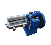 Machine de collage de colle de puissance forte 160mm Machine de collage de chaussure de rouleau de colle d'essence en plastique jaune