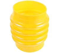 Machine de Compactage à Essence en Caoutchouc Jaune | Structure Accordéon, Protection des Composants, Isolation des Chocs, Usage Chantier et Compactage