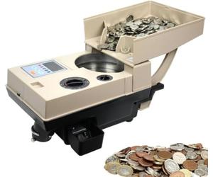 Machine de comptage et trieuse de pièces CS-200, trémie 2000/3000, classification électronique panneau de contrôle