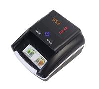 Machine de compteur d'argent avec comptage de valeurs détectant la machine du détecteur d'argent BankNote Checker USD/EUR Faux détecteur d'argent(LCD with battery)