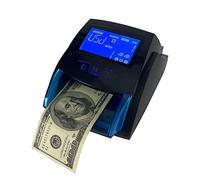 Machine de comptoir en argent XD-520B USD EUR MYR THB LBP Money Counter Fake Notes Détecteur avec 4 côtés Insertion Money Detector