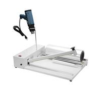 Machine de conditionnement sous film rétractable, scelleuse sous film rétractable avec pistolet thermique, machine de thermoscellage 530 W + pistolet thermique for film rétractable 1500 W(Ska600)