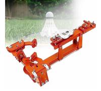 Machine de cordage de raquette de badminton - Outil de cordage à manivelle en alliage d'aluminium pour raquettes de badminton et de tennis