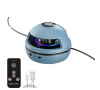 Machine de Corde à Sauter Musicale, Nouvelle Machine Automatique sans Fil Bluetooth avec Musique, Compteur, LED, Télécommande, 10 Niveaux de Vitesse, Corde à Sauter Numérique Intelligente pour Enfants