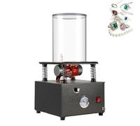 Machine de coulée sous Vide pour plâtre, système de débullage par Vibration avec manomètre, Vitesse Variable en continu, soupape de surpression Manuelle