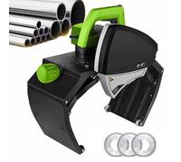 Machine de Coupe de Tuyaux Électrique - Coupe-tube Manuel Robuste avec Vitesse Réglable, pour Cuivre, Laiton, Pvc Et Acier Inoxydable Fin pour Plomberie Et Bricolage ZD400