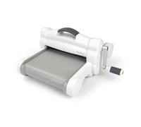 Sizzix Machine de coupe Big Shot Plus Format A4 Découpe et gaufrage Blanc et gris