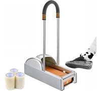 Machine de couvre-chaussures portable - Distributeur de film de chaussures avec 600 paires de couvre-chaussures pour la maison, l'usine et le laboratoire