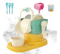 Machine de crème glacée pour - Ensemble de Smoothies comestibles, Jouet de Cuisine de prétendent ludique | Créateur de Dessert interactif Parent-Enfant, Ensemble de Jeux de crème glacée réalis