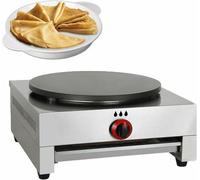 Machine De Crêpe À 15 Pouces, Grande Plaque Commerciale De Péché Commercial Sans Bord, Fer À Crêpes Avec Une Seule Plaque, Gaz GPL À Température Réglable, Adaptée À Une Utilisation Domestique