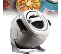 Machine de cuisson 6L, cuiseur à sauter automatique portable, avec panneau tactile intelligent et casserole intérieure rotative à 360°, grande capacité 6L, chauffage complet 3D,