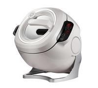 Machine De Cuisson Automatique 2000 W, Cuiseur à Riz Intelligent Wok 6 L Avec Rotation Automatique à 360°, 3 Réglages De Vitesse, Cuiseur Multiple à Une Touche Pour Sautés, Ragoûts Et Repas