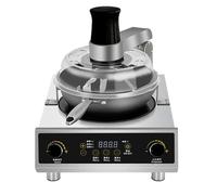 Machine de cuisson automatique, machine de cuisson automatique du riz frit au wok, robot de cuisson pour sauter, ragoût, fabrication d'un appareil de friture de riz intelligent, mélange à 360°