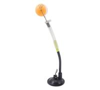 Machine de de table - Appareil de retour à balle - Unité d'entraînement de pings pong - Avec bâton élastique pour entraînement de réaction, base d'aspiration stable - Joueurs solo, Home Reflex