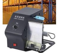 Machine de décapage automatique d'étiquettes, enrouleur d'étiquettes automatique bidirectionnel, diamètre de 200 mm, largeur de 80 mm, enrouleur d'étiquettes d'étiquettes de tube à noyau interne de 1/