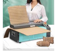 Machine de déchiqueteuse de carton, coupe-bande de papier réglable pour déchets de carton, papier d'emballage en nid d'abeille, machine de découpe extensible pour emballage express, 450 mm