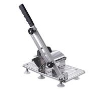 Machine de découpe alimentaire - Coupe-viande en acier haute performance - Outil de fendage manuel tranchant - Appareil de cuisine compact et durable - Appareil de préparation de la viande pour bœuf