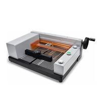 Machine de découpe automatique de papier de bureau électrique A4 avec 30 cm de largeur et 40 mm d'épaisseur, idéale pour le papier cartonné, les cartes et le travail du cuir